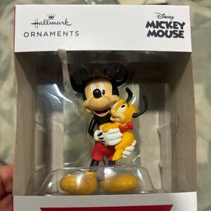 Hallmark Mickey Mouse ornament in box